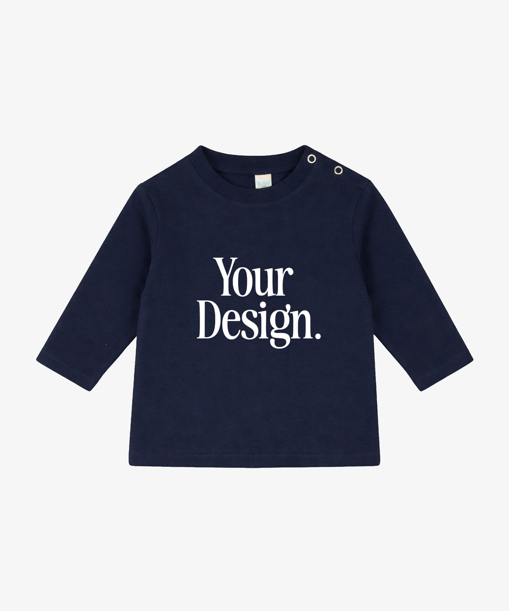 Personalised Baby Long Sleeve T Shirt