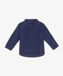 Embroidered Personalised Baby Half Zip Fleece