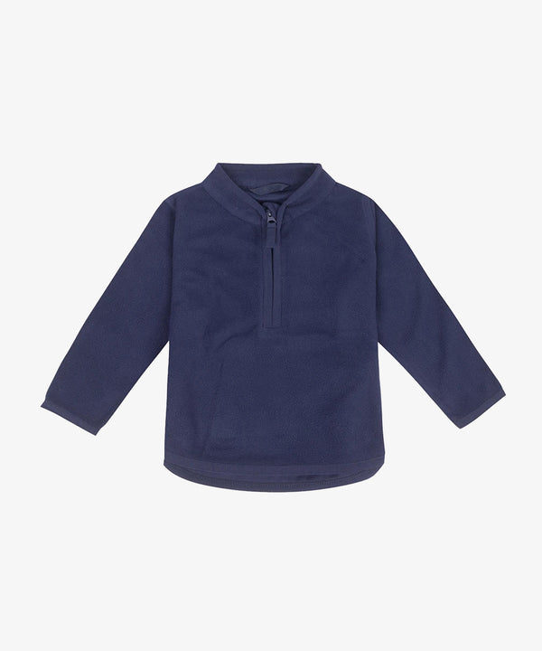 Embroidered Personalised Baby Half Zip Fleece