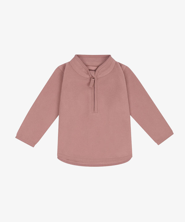 Embroidered Personalised Baby Half Zip Fleece