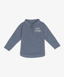 Personalised Baby Half Zip Fleece