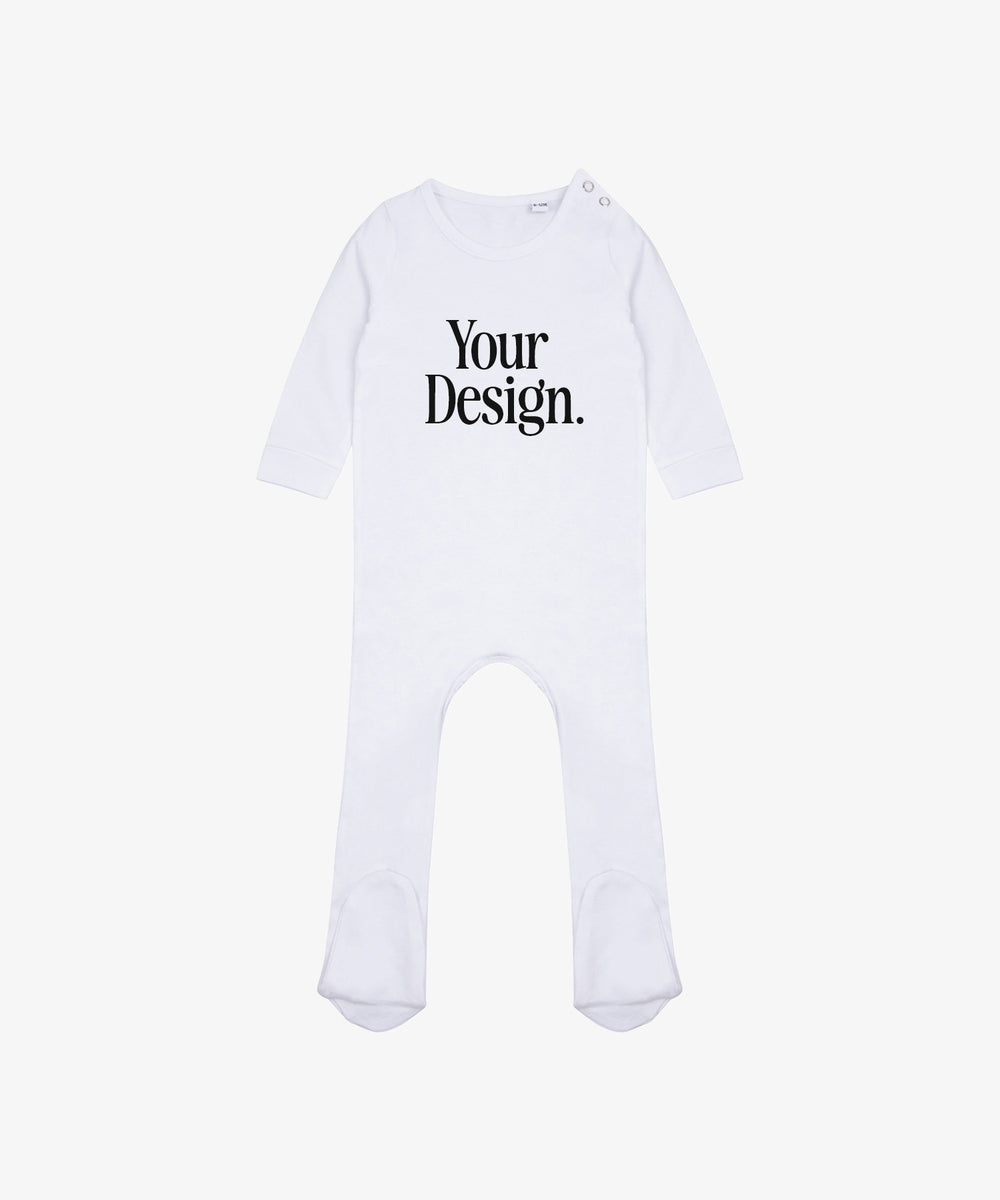 Personalised Baby Sleepsuit