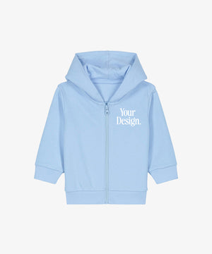 Personalised Baby Zip Hoodie