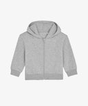 Embroidered Personalised Baby Zip Hoodie