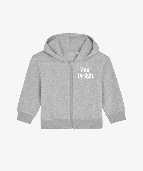 Personalised Baby Zip Hoodie
