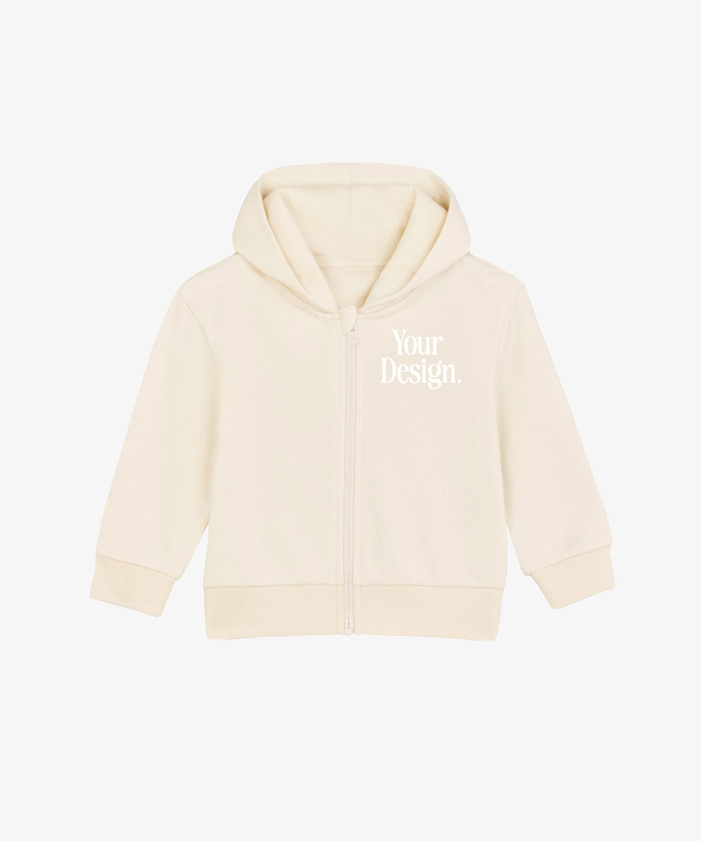 Personalised Baby Zip Hoodie