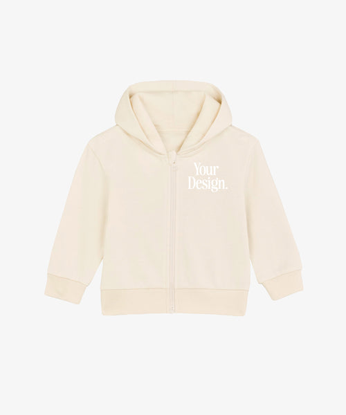 Personalised Baby Zip Hoodie