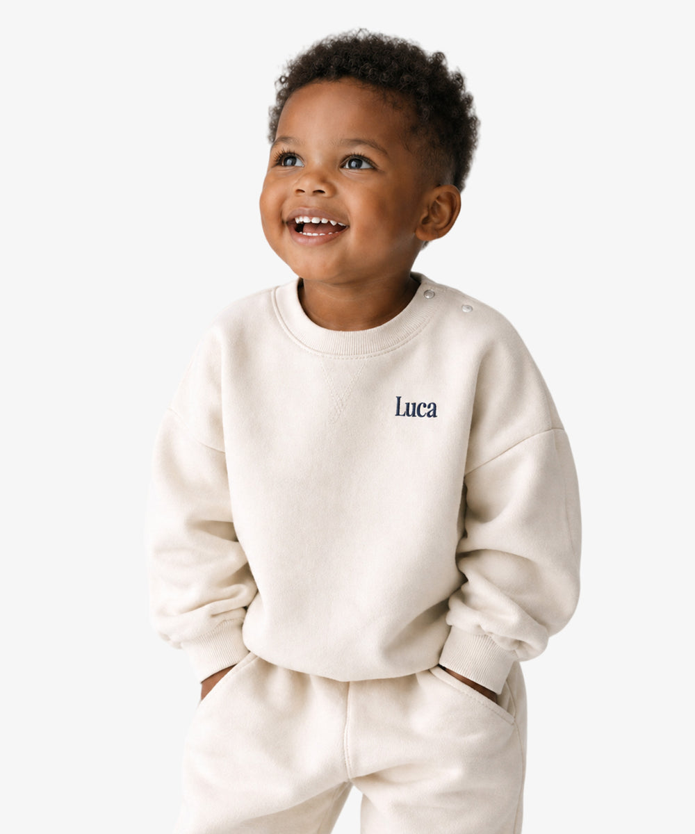 Embroidered Personalised Baby Sweatshirt Tracksuit